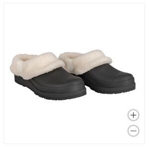 NWT Hunter Ladies Play Insulated Clog - Black